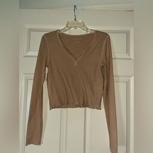 fitted american eagle tee